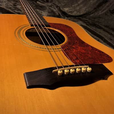 Guild DV6 1997 Rare Cedar Top Westerly Built Guild Acoustic Dreadnought Vintage Guild Guitar D40 D25 image 9
