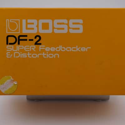 Boss DF-2 Super Feedbacker and Distortion w/ Box - 1987 - Orange image 14