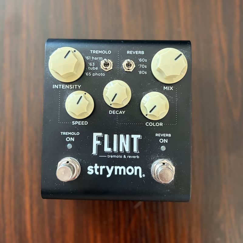 Strymon Flint Reverb and Tremolo V2 2022 - Present - Black image 1