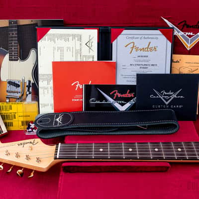 2025 Fender Custom Shop Masterbuilt Yuriy Shishkov ‘60s Stratocaster Shoreline Gold w/ Case, CoA image 18