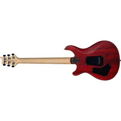 Paul Reed Smith SE CE 24 Standard Satin Guitar w/ PRS Gig Bag - Vintage Cherry image 6