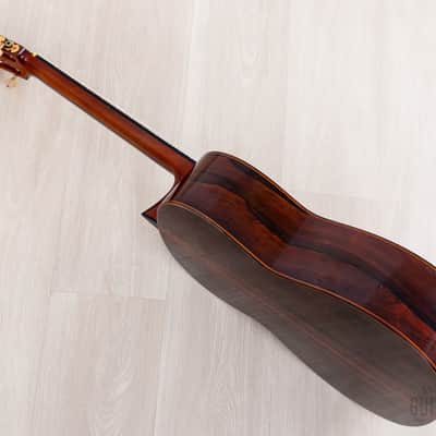 1973 Sakazo Nakade No. 1200Y Vintage Classical Guitar, Spruce + Brazilian Rosewood w/ Case image 15
