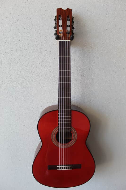 Marlon (Francisco) Navarro Conde Hermanos Model Flamenco Negra Guitar - B Stock image 1