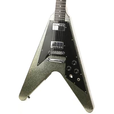 Gibson Flying V Silver Sparkle One-Off 1998 image 6