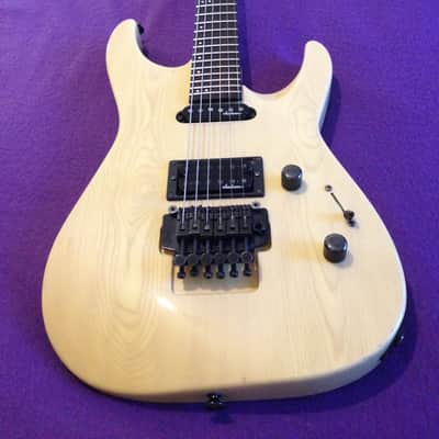 Charvel SDK-080 1993 transparent beige image 4