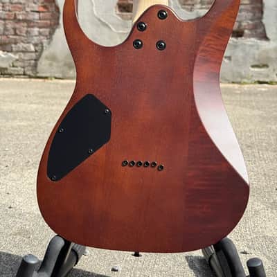Ibanez GRG121DXWNF Electric Guitar Walnut Flat image 4