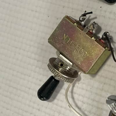 1990's Japan Jackson Professional King V Guitar Control Electronics Wiring Harness image 4