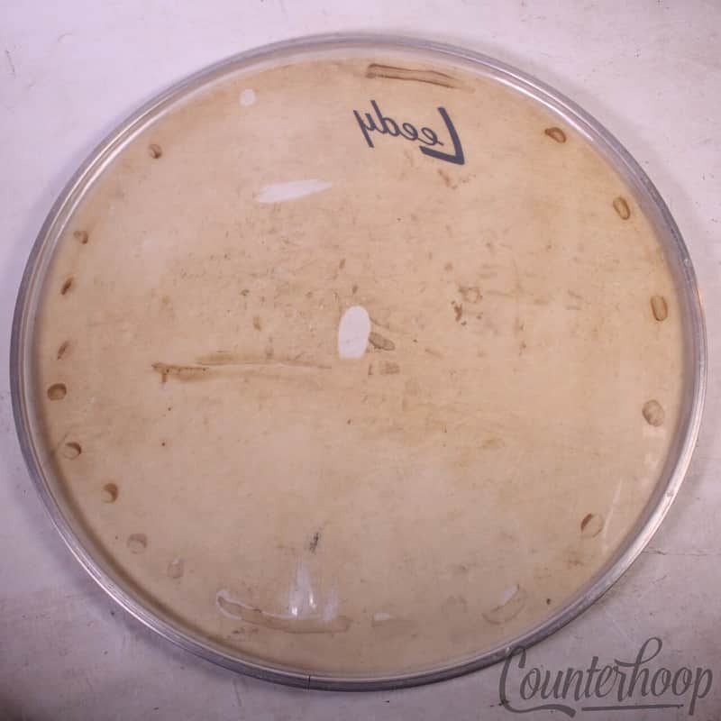 *Leedy 22" Bass Drum Head Plastic SlingerLeedy Slingerland Vintage 60s Resonant* image 1