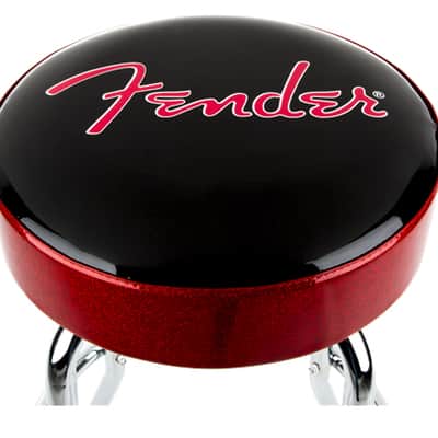 FENDER Barstool Short 24 Red Sparkle Barhocker (60cm hoch) image 2