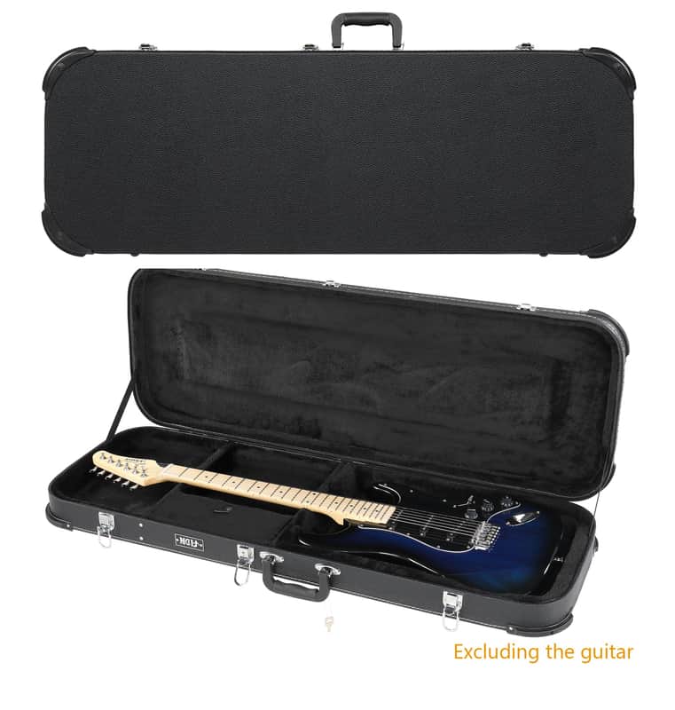 🎸Electric Guitar Hard Case Made of Pleather with a Plush interior!🎸 image 1