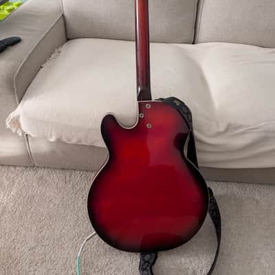 Harmony H53 Rocket 1959 - 1967 Red Sunburst image 5