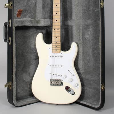 1996/2000 Fender Jimmie Vaughan Signature Tex Mex Stratocaster Olympic White w/HSC image 1
