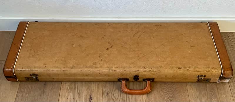 1950's Fender Musicmaster, Duo-Sonic Brown Guitar Case, Great Case for Your Guitar ! ! image 1