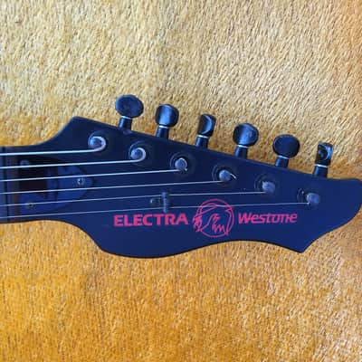 Rare 1984 Electra Westone X185 Blue Burst Tone Machine image 19