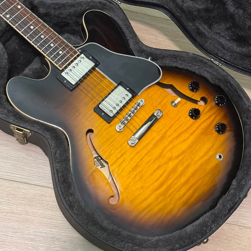 2002 Gibson ES-335 Dot - Memphis - Figured Vintage Sunburst image 1