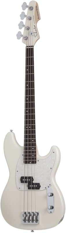 SCHECTER Bassgitarre, Banshee Bass, Olympic White image 1
