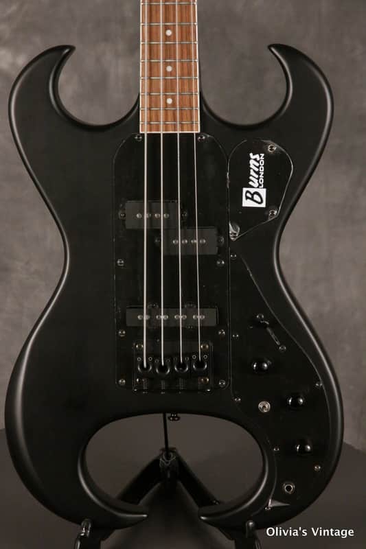 Burns London Scorpion Bass Near Mint 2002 Black image 1