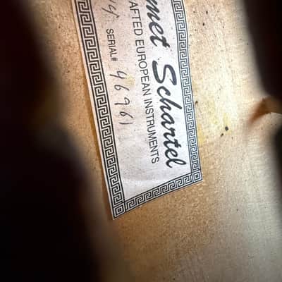 Hermet Schartel HS44 4/4 Hand Crafted European Violin w/ Bow & Hard Case - Romania image 2