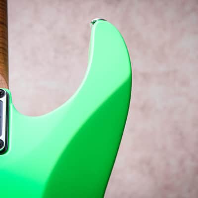 JACKSON USA Custom Shop Dinky HSH Floyd "Neon Green + Ebony" (2026) image 19