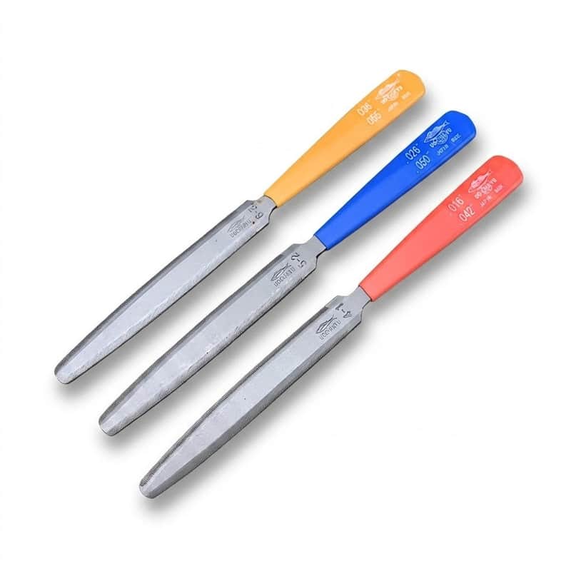Uo-Chikyu Nut Files for Musical Instruments - Set of 3 - 5003 image 1