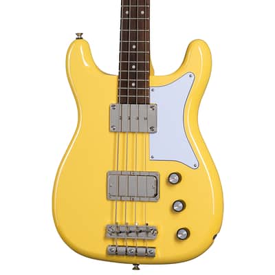 Epiphone Newport Electric Bass Guitar, Sunset Yellow image 1