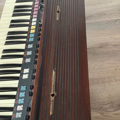 Farfisa Soundmaker 61-Key String Synthesizer 1979 - 1981 - Natural / Black image 14
