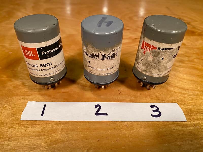 JBL 5901 Mic Input Transformers Lot of 3 image 1