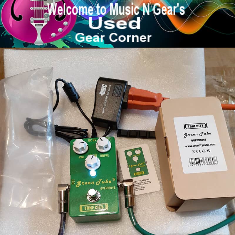 Tone City Green Tube Overdrive Pedal image 1