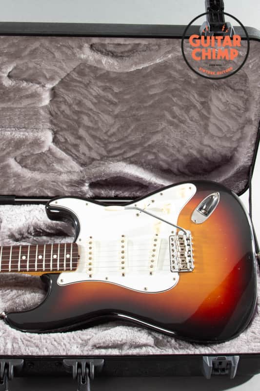 1984 Fender MIJ Japan ST62-65 ’62 Stratocaster JV Serial Sunburst Fender HSC image 1