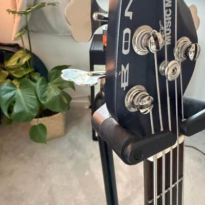 Music Man Bongo HH 5 2000s - Graphite Pearl image 5