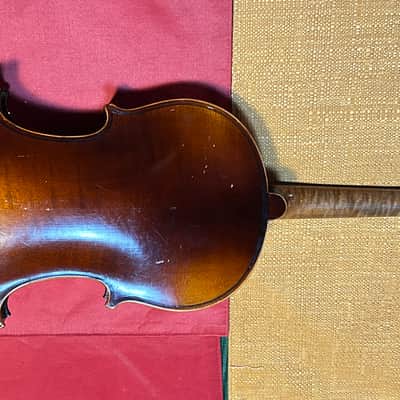 Vintage 4/4 Adult sized violin Early 1920s - Original finish - Copy of Antonio Stradivarius image 4