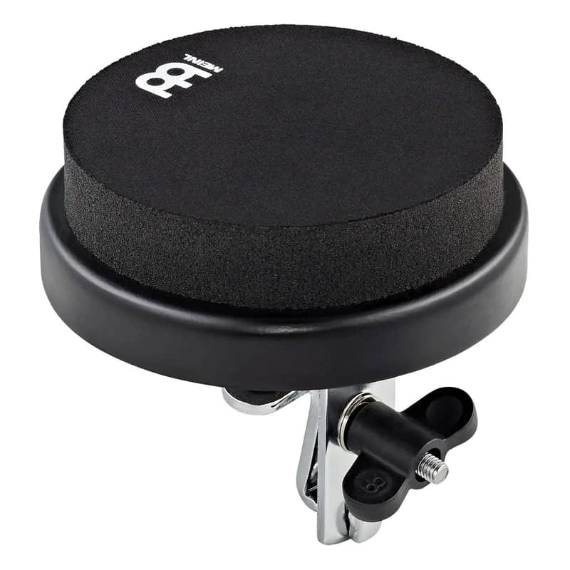 Meinl Bass Drum-Mounted Practice Pad 4" Black image 1