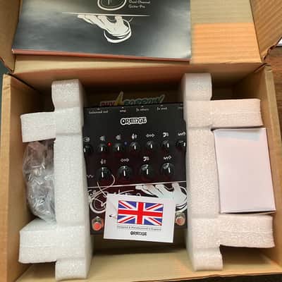 Orange Guitar Butler Dual Channel Guitar Pre 2022 - Present - Black image 4