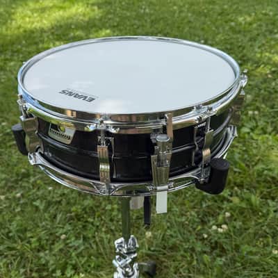 Ludwig LM404 Acrolite 5x14" 8-Lug Black Galaxy Snare Drum image 4