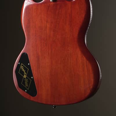 Epiphone "Inspired by Gibson Custom Shop" 1964 SG Standard Electric Guitar w/ Maestro Vibrola - Cherry Red, incl. OHSC image 8