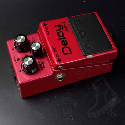 Boss DM-2 Delay (Black Label) 1981 - 1984 - Pink image 3