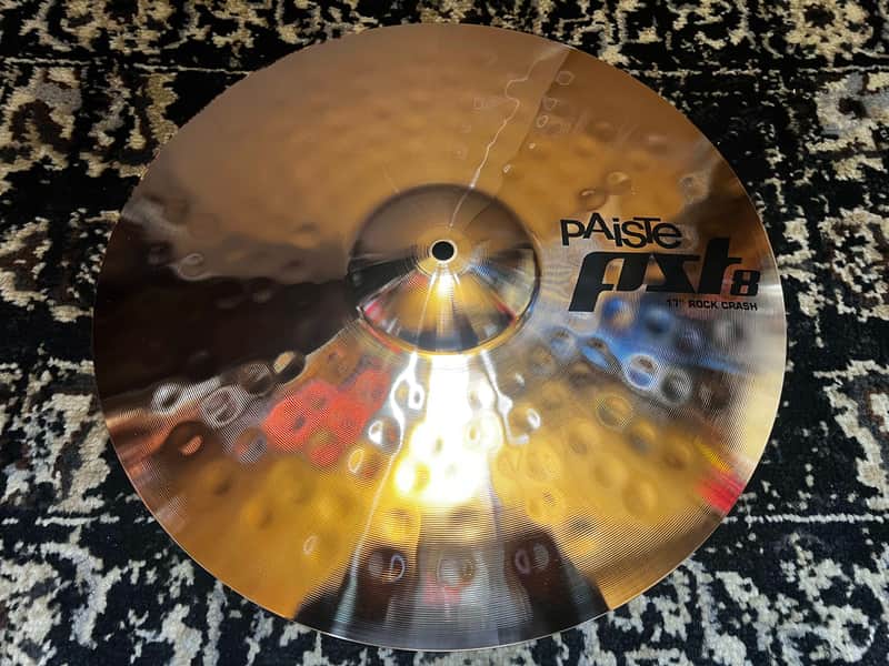 Paiste 17" PST 8 Reflector Rock Crash Cymbal - Brilliant image 1