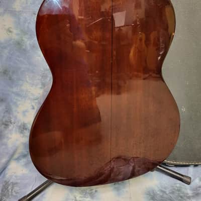 Vintage 1979 Hohner Classical HG-14 Guitar Natural  New Strings Original Soft Shell Case image 12