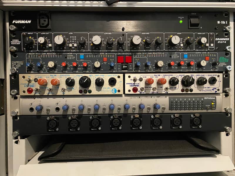 PreSonus DigiMax D8 8-Channel Mic Preamp with Digital Output 2010s Silver image 1