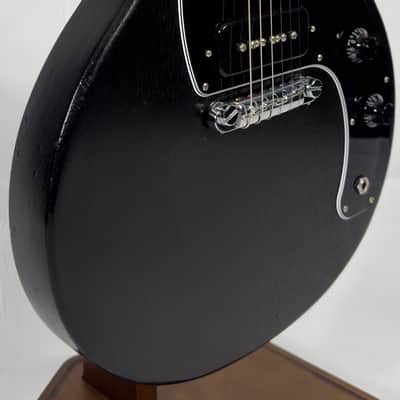 Gibson Les Paul Jr Double Cut DC Tribute 2019 - Ebony Satin image 3