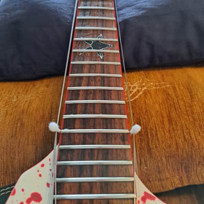 Schecter Signature Gary Holt V-1 FR 2014 2014 - Blood Splatter image 5