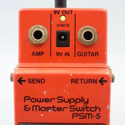 Boss PSM-5 Power Supply & Master Switch 1987 Made in Japan 778900 image 3