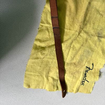 Fender Leather strap original 1965 - Black image 5