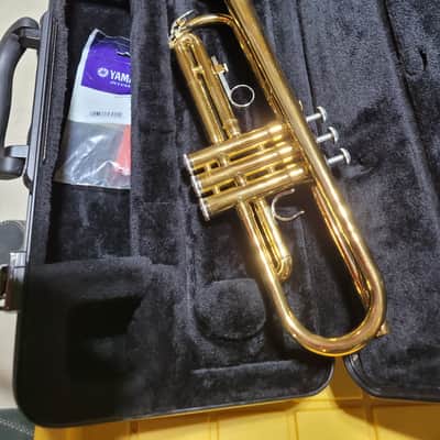 Yamaha Bb Trumpet - Model YTR200ADII - 2026 - Brass Plated - BEAUTIFUL! image 8