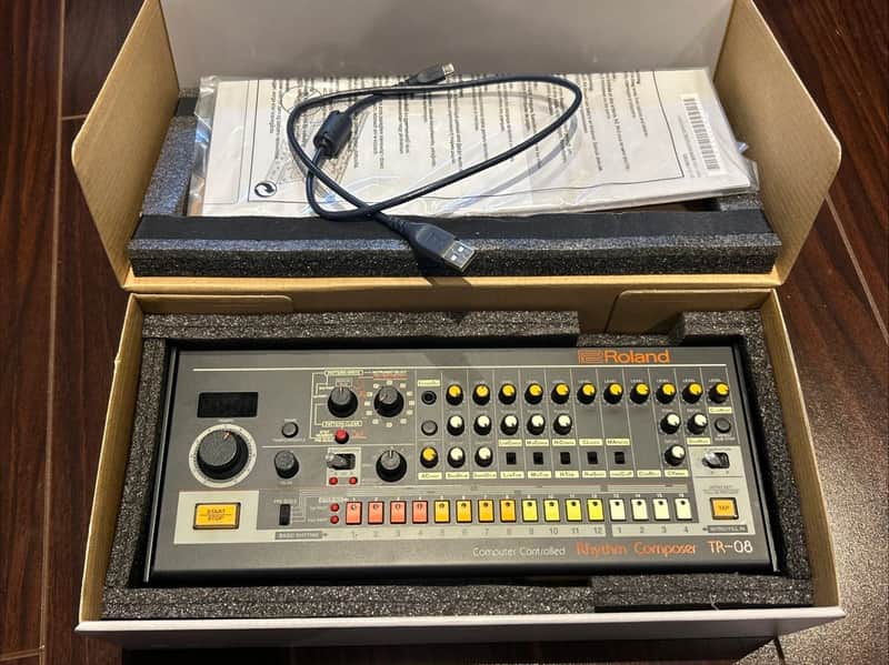 Roland TR-08 Rhythm Composer Drum Machine - Black image 1