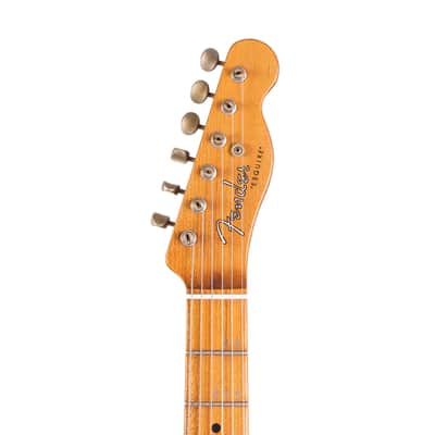 Fender Custom Shop 1953 Stealth Esquire Roasted Ash Journeyman Relic Butterscotch Blonde Masterbuilt Andy Hicks image 12