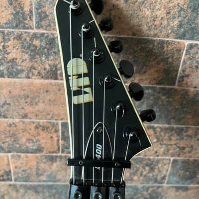 ESP LTD M-400 with EMG Pickups, Rosewood Fretboard 2017 - Black Satin image 8