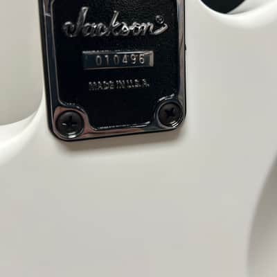 Jackson USA Series Adrian Smith Signature San Dimas SD Electric Guitar - Snow White image 6