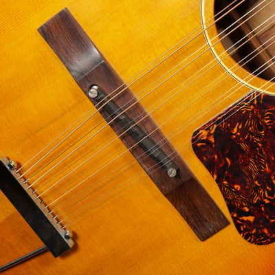 1967 Gibson B-25-12 12-String 00-Size Acoustic Guitar (VIDEO! Fresh Work, Ready) image 8