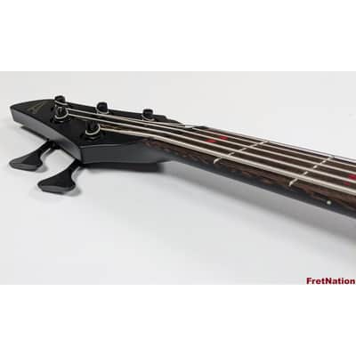Dingwall AB1 Afterburner 1 RedBurst 5-String Multi-Scale Fanned Fret Bass Flame Maple Darkglass image 15